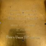 Antique 1890s Sampson Mordan London Brass Postal Letter Scale Weights Oak - Image 8