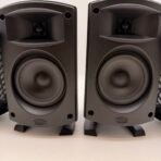 Klipsch Quintet II Black Satellite Speakers Pair Home Theater Tested - Image 3