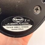 Klipsch Quintet II Black Satellite Speakers Pair Home Theater Tested - Image 5
