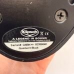 Klipsch Quintet II Black Satellite Speakers Pair Home Theater Tested - Image 6