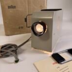 Vintage Braun D10 Slide Projector West Germany Box Manual Tray Tested Works - Image 3
