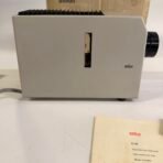 Vintage Braun D10 Slide Projector West Germany Box Manual Tray Tested Works - Image 6