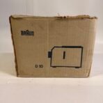 Vintage Braun D10 Slide Projector West Germany Box Manual Tray Tested Works - Image 9