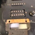 Vintage Washburn MG-40 Mercury Series Electric Guitar Project w/ Case Parts - Image 4