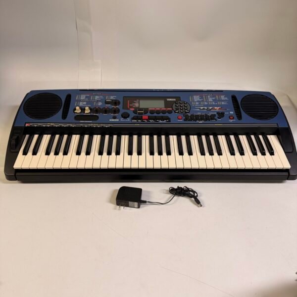 Yamaha DJX PSR-D1 61-Key Electronic Keyboard Synthesizer w/ Adapter Tested