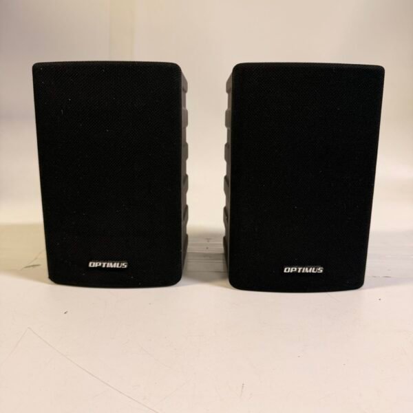 Optimus Pro X7 40-2071 Bookshelf Speakers Pair 8 Ohm 50W RMS RadioShack