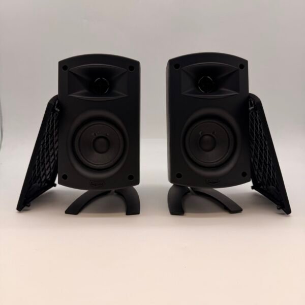 Klipsch ProMedia 2.1 THX Satellite Speakers Pair Tested Working