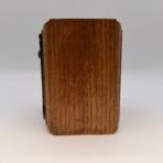 Vintage Post Office Lock Box Coin Bank Wood Limited Edition Mailbox - Image 6