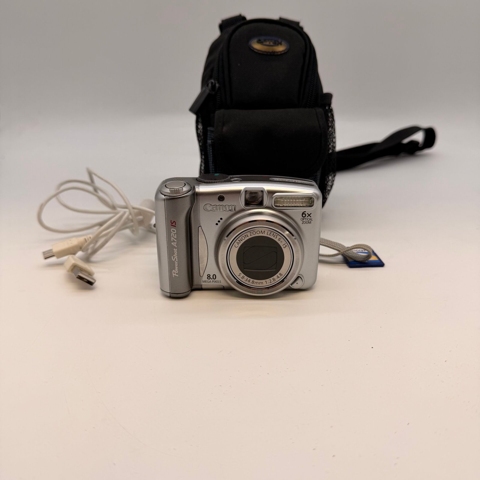 IMG_5047 Canon PowerShot A720 IS 8MP Digital Camera 6x Zoom SD Card Case Tested - Image 1