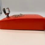 Vintage Northern Telecom Orange Rotary Dial Wall Phone Retro Telephone - Image 5