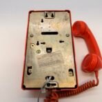Vintage Northern Telecom Orange Rotary Dial Wall Phone Retro Telephone - Image 6