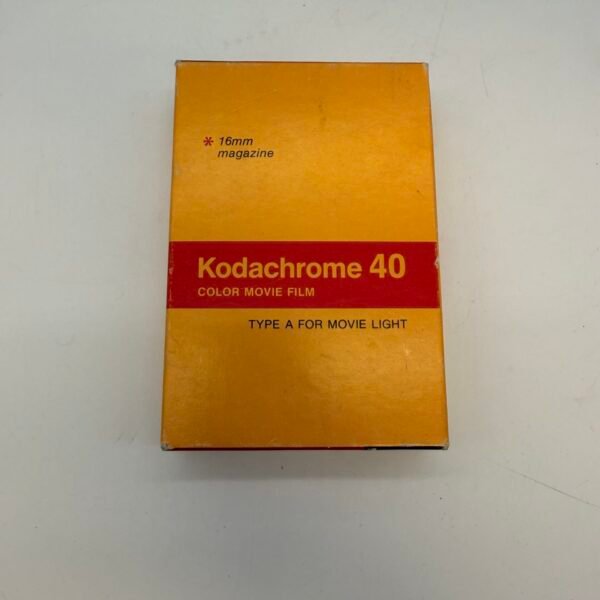Vintage Kodak Kodachrome 40 Type A 16mm Movie Film KMA 447 Sealed NOS 1977
