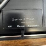 Vintage 1970s Garrard 710E Turntable Record Player For Parts - Image 10
