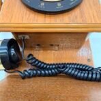 Vtg Classic Collector’s Edition 1927 Replica Country Wall Telephone RJ11 /1990s - Image 6
