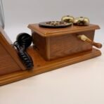 Vtg Classic Collector’s Edition 1927 Replica Country Wall Telephone RJ11 /1990s - Image 7