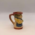 Vintage Occupied Japan Toby Mug Character Creamer Ceramic Figurine Lot of 2 - Image 4
