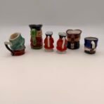 Vintage Character Toby Mug Jug Lot 6 Ceramic Mini Pitchers England Japan - Image 4