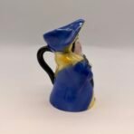 Vintage Longton Royal Art Pottery England Lady Toby Jug Character Pitcher 4” - Image 4