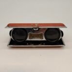 Vintage Butterfly 3X Coated Folding Opera Glasses Binoculars Made Japan