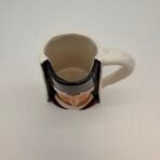 Vintage Nun Toby Jug Character Pitcher Creamer Ceramic Face Mug 4” Tall - Image 2