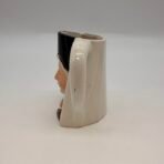 Vintage Nun Toby Jug Character Pitcher Creamer Ceramic Face Mug 4” Tall - Image 5