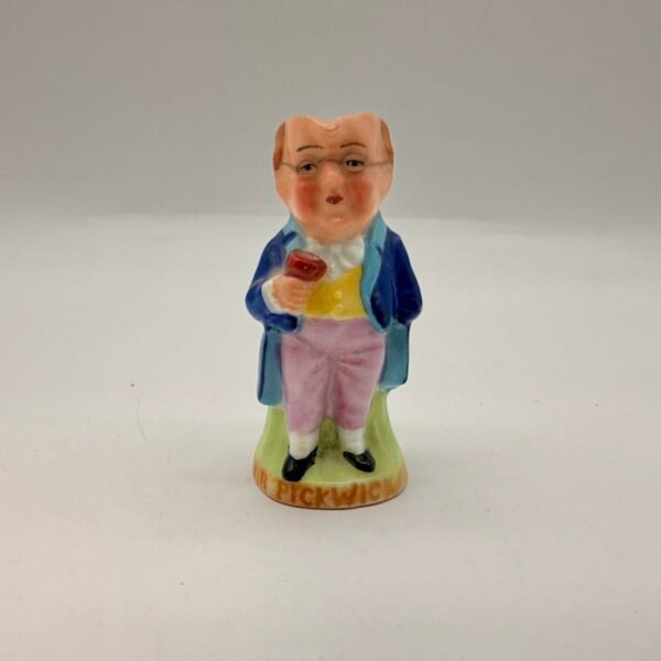 Vintage Mr Pickwick Toby Jug Miniature Character Mug Pitcher 3” Ceramic