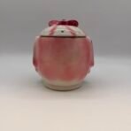 Very Rare Lefton ESD Japan Pink Elephant Cookie Jar #22242 Painted 1950s - Image 3