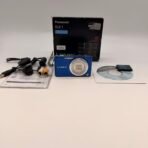 Panasonic Lumix DMC-SZ1 16.1MP Blue Digital Camera Box Battery Tested