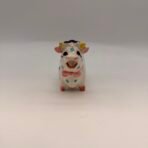Vintage Pink Polka Dot Cow Creamer - Japan - 1960's