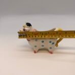 Vintage Pink Polka Dot Cow Creamer - Japan - 1960's - Image 6
