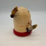 Vintage Billy Bee Honey Beehive Coin Banks Set of 2 Japan One Complete - Image 3