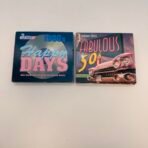 Lot 2 Oldies CD Box Sets Fabulous 50s Happy Days 1960s 6 CDs Madacy