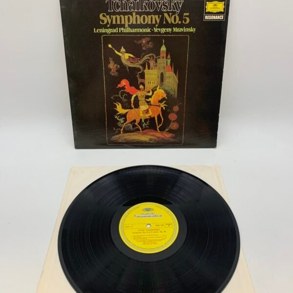 Tchaikovsky Symphony No 5 LP Deutsche Grammophon 2535 236 Mravinsky Leningrad Philharmonic