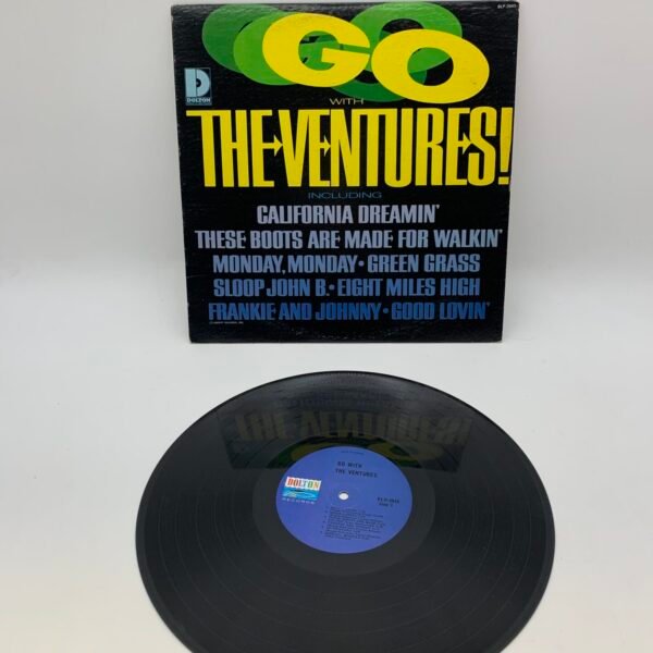The Ventures Go With The Ventures LP Dolton BLP-2045 California Dreamin Monday Monday Vinyl