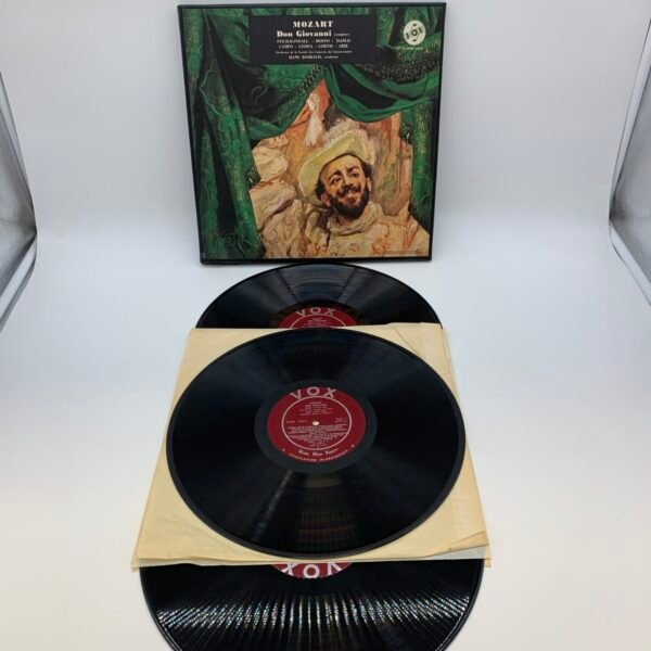 Mozart Don Giovanni Complete Opera 3 LP Box Set VOX Records Classical Vinyl