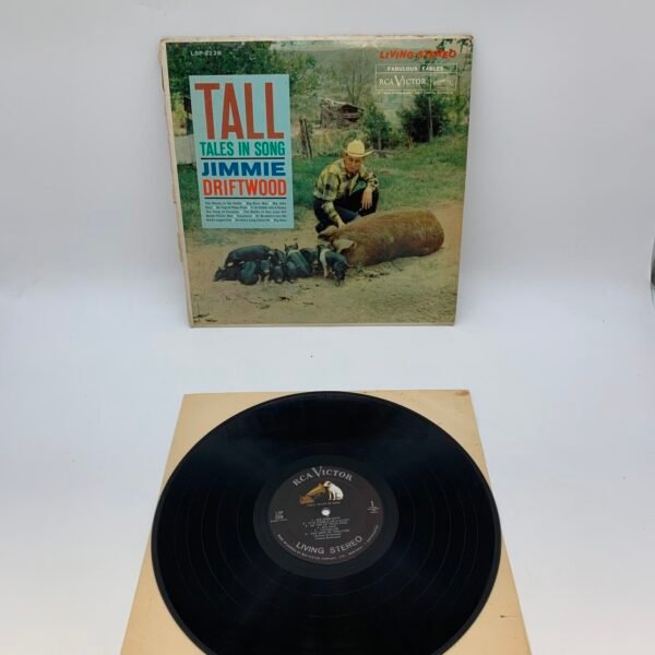 Jimmie Driftwood Tall Tales In Song Vinyl LP RCA Victor Folk Record