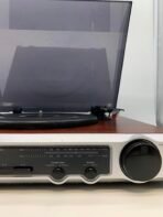 Technosonic MT-PH02 Turntable AM/FM Radio Works Needs Stylus Cartridge Service - Image 3
