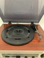 Technosonic MT-PH02 Turntable AM/FM Radio Works Needs Stylus Cartridge Service - Image 4
