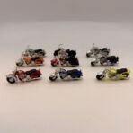 Lot 9 Vintage 1980 Matchbox No 50 Harley Davidson Motorcycles 1:64 Scale