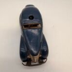 Vintage Schuco 3000 Wind Up Tin Toy Car Blue Streamline Germany 1930s - Image 6