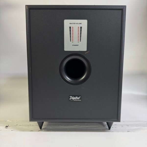 Digital Research DR-8000 Powered Home Theater Subwoofer 200W Tested Working