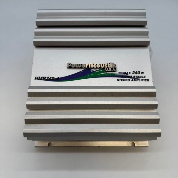 Power Acoustik HMR240-4 4 Channel Car Amplifier 240W Tested Working