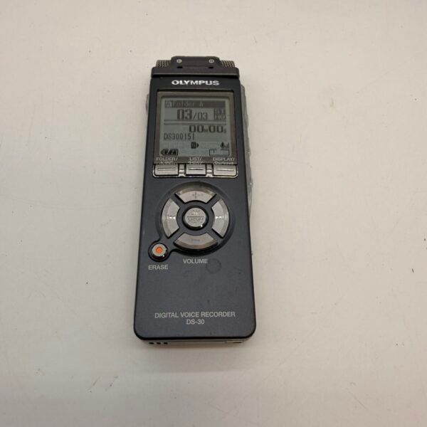 Olympus DS-30 Digital Voice Recorder Stereo USB Tested Working No Accessories