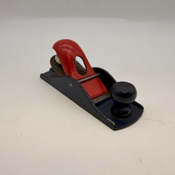 Vintage 6” Cast Iron Block Plane Made in USA Woodworking Hand Tool