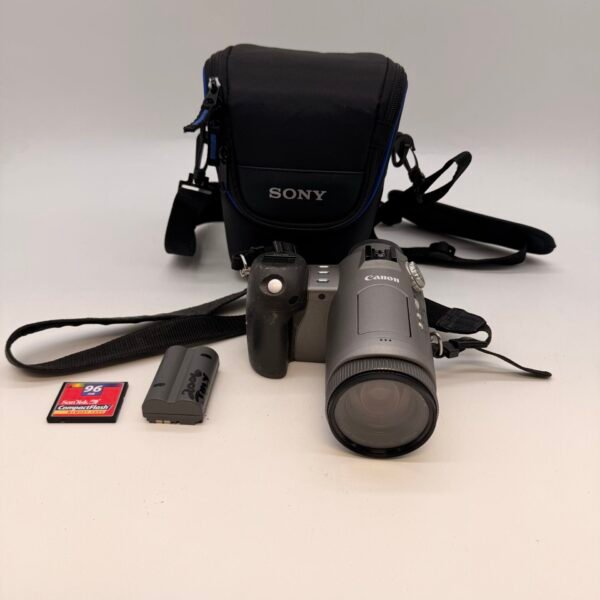 Canon PowerShot Pro90 IS 2.6MP Digital Camera 10x Zoom Battery CF Card Tested