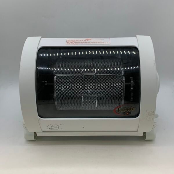 Vintage George Foreman Jr Rotisserie Oven Countertop Cooker Roaster With Rotating Basket Working