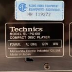 Technics SL-PG100 Vintage CD Player MASH 4DAC Tested Working Japan - Image 10