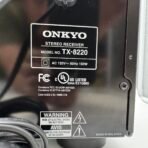 Onkyo TX-8220 Stereo Receiver Bluetooth AM/FM Receiver Bundle Remote Tested - Image 8