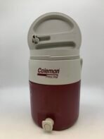 Vintage Coleman PolyLite 2 Insulated Water Jug Cooler 1 Gallon USA Model 5592A