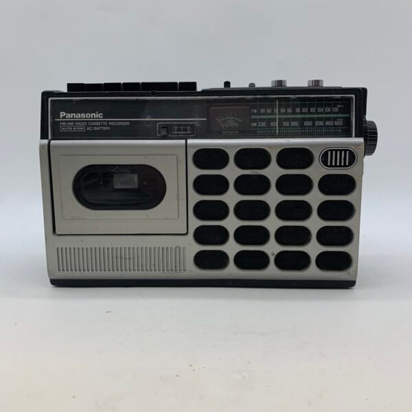 Panasonic RQ-544AS FM AM Radio Cassette Recorder Made In Japan Retro Audio